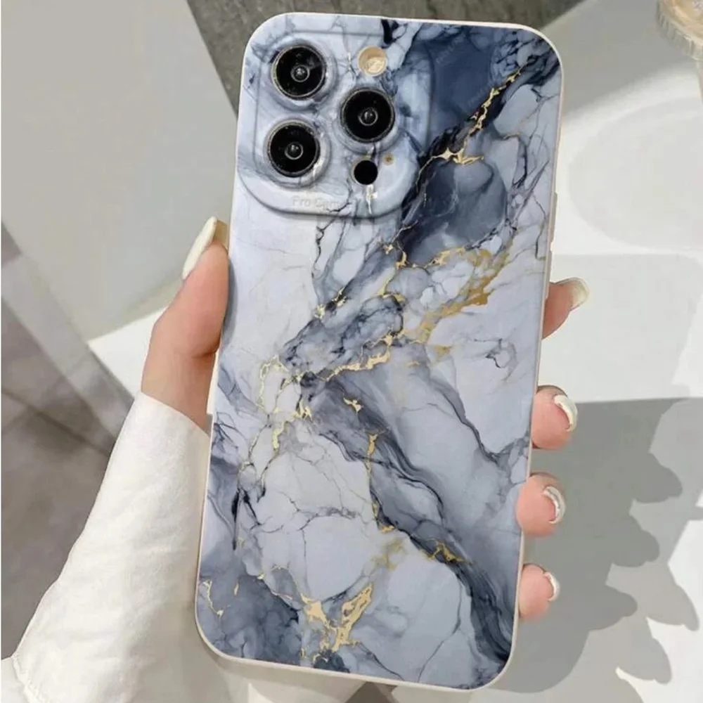⚠️Clearance iPhone 14/Pro/Pro Max Marble Phone Case SAU - Picture 1 of 3